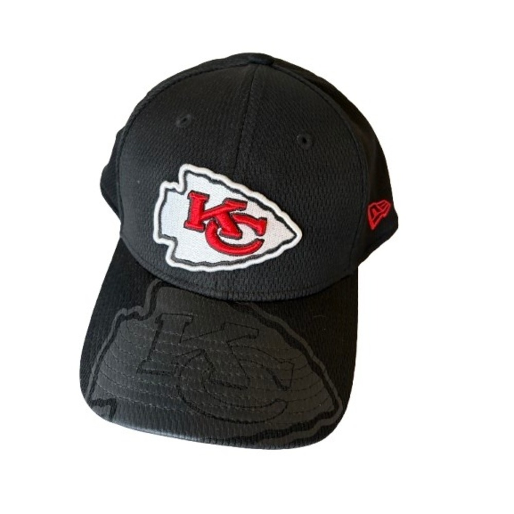 New Era 9FORTY Kansas City Chiefs Hat Black Mesh Snapback Cap NFL Adjustable